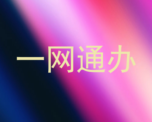 一网通办