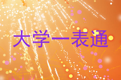 大学一表通