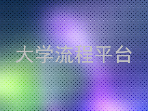 大学流程平台