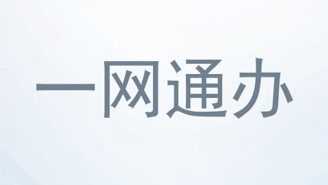 一网通办