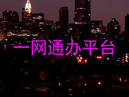 一网通办平台