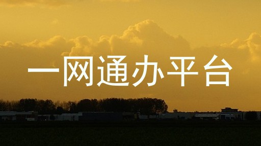 一网通办平台