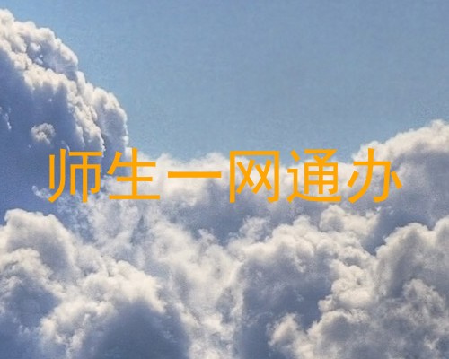 师生一网通办