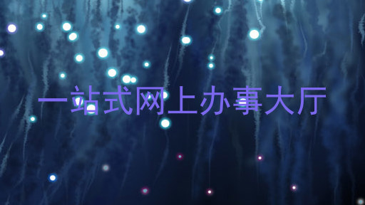 一站式网上办事大厅
