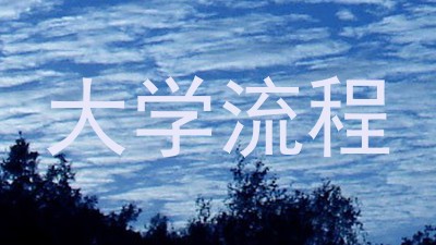 大学流程