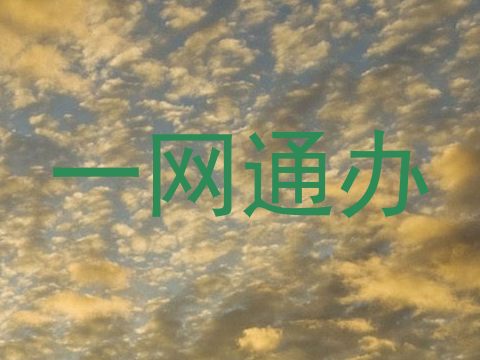 一网通办