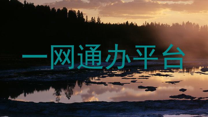 一网通办平台