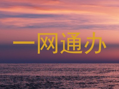 一网通办