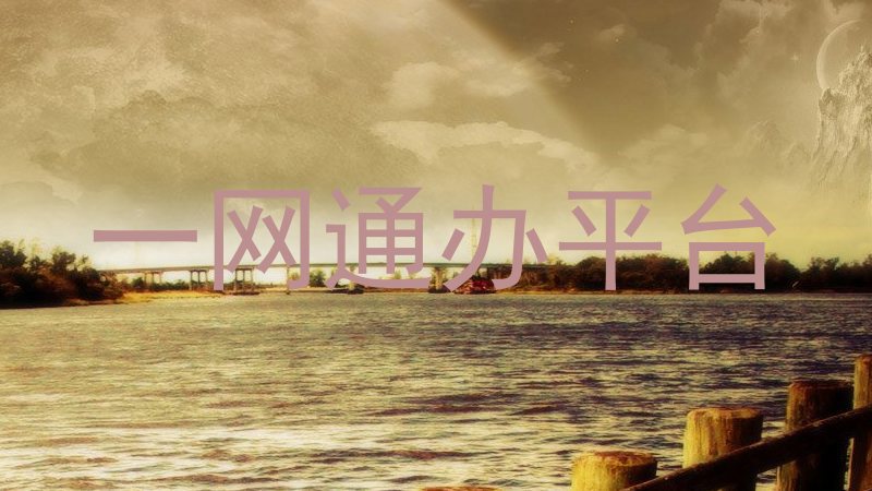 一网通办平台