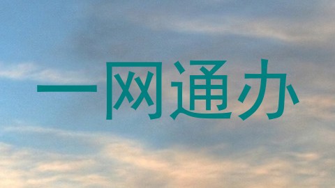 一网通办