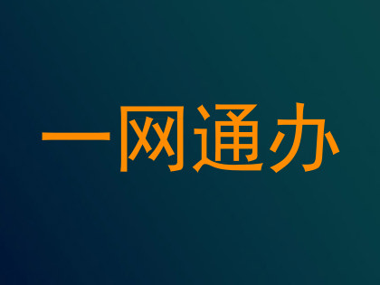 一网通办