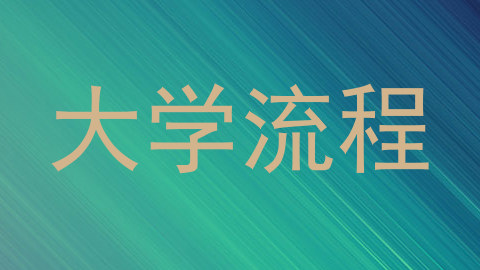 大学流程