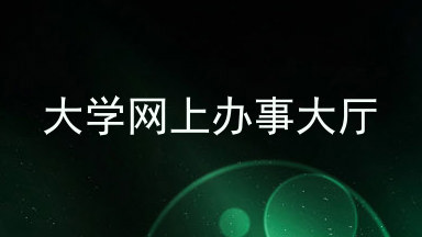 大学网上办事大厅