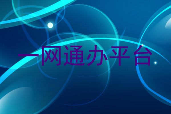 一网通办平台