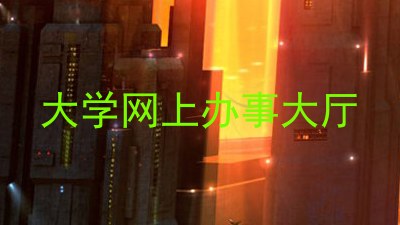 大学网上办事大厅