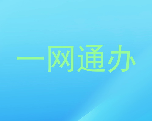 一网通办