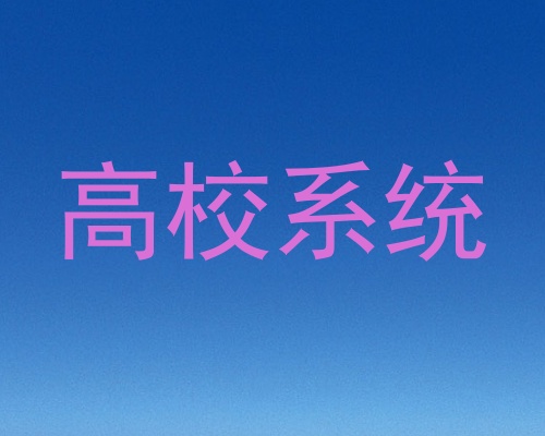 高校系统