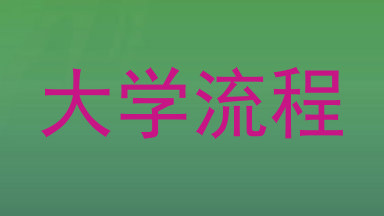大学流程
