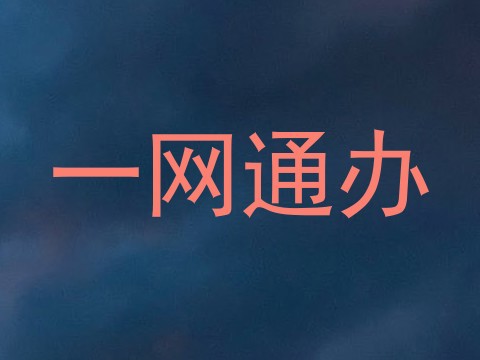 一网通办