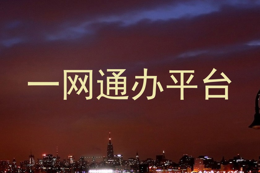 一网通办