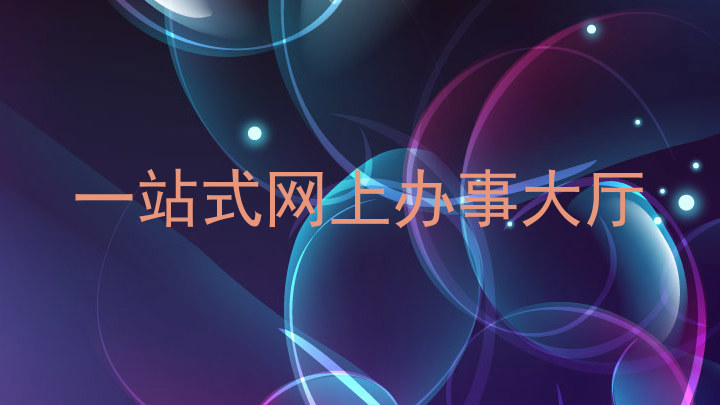 一站式网上办事大厅