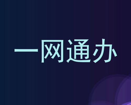 一网通办