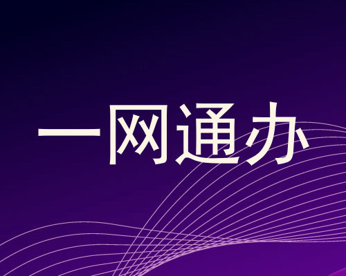 一网通办