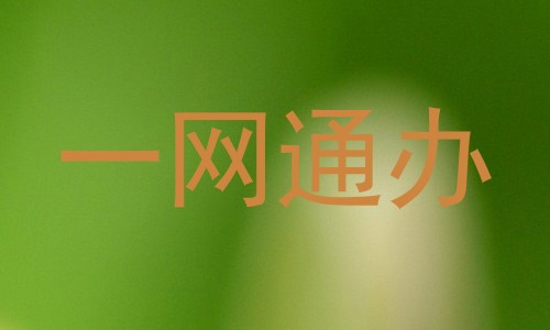 一网通办