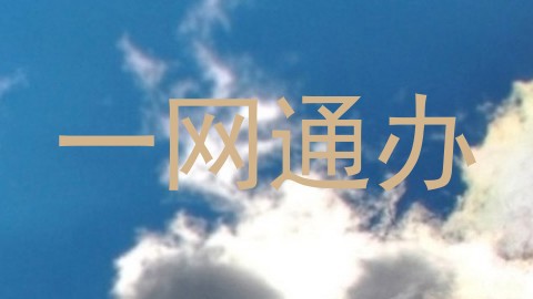 一网通办