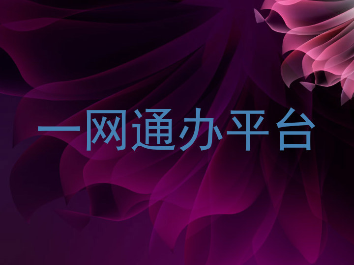一网通办