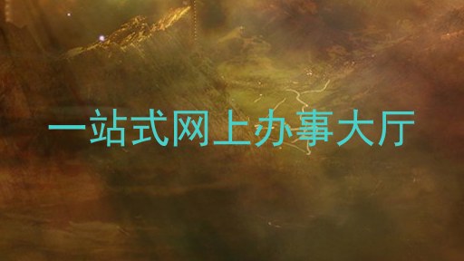 一站式网上办事大厅