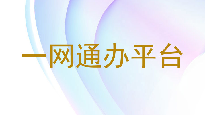 一网通办