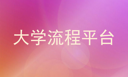 大学流程平台