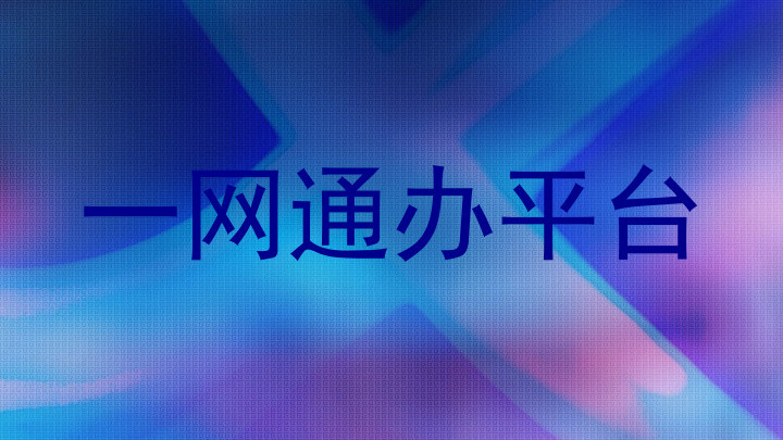 一网通办
