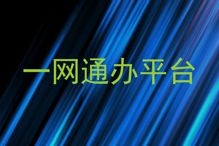 一网通办平台