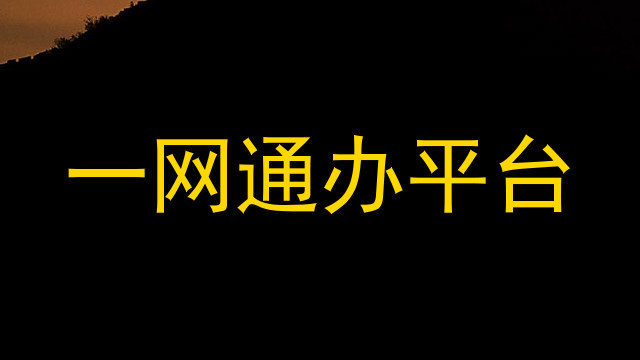 一网通办