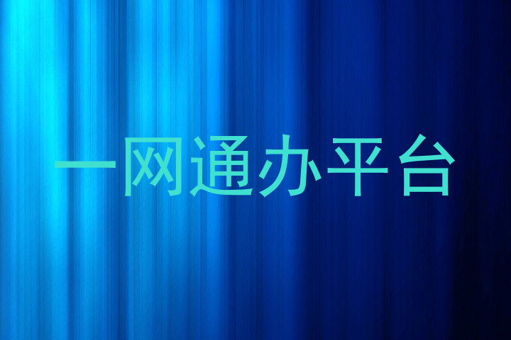 一网通办平台
