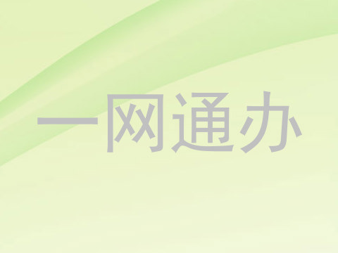 一网通办