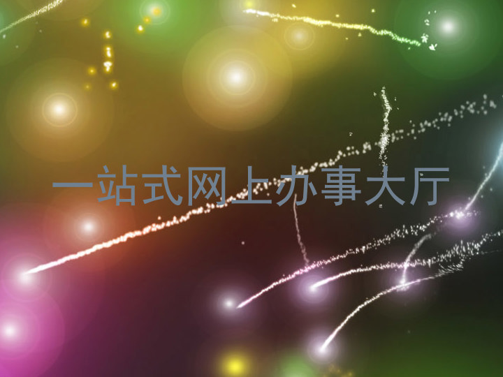 一站式网上办事大厅