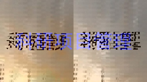 科研项目管理