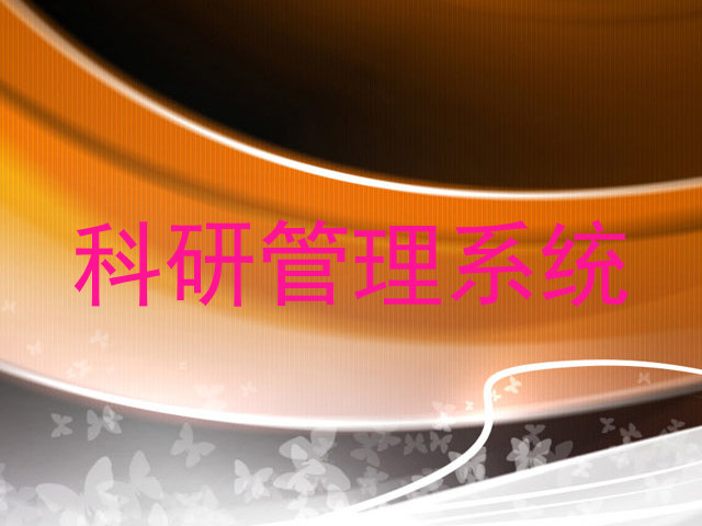科研管理系统