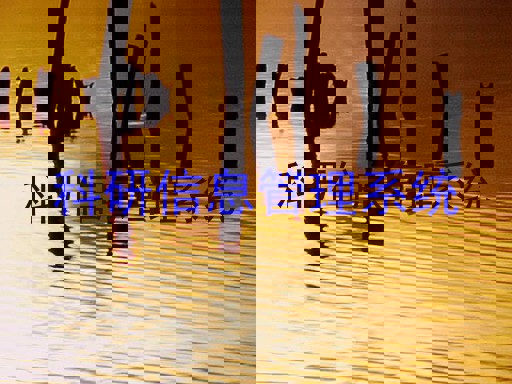 科研信息管理系统