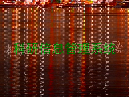 科研信息管理系统