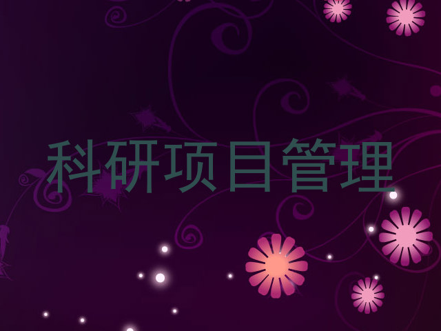 科研项目管理