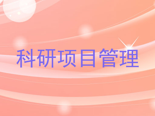 科研项目管理