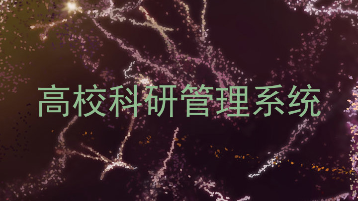 高校科研管理系统