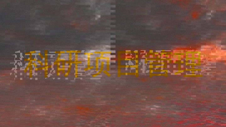 科研项目管理