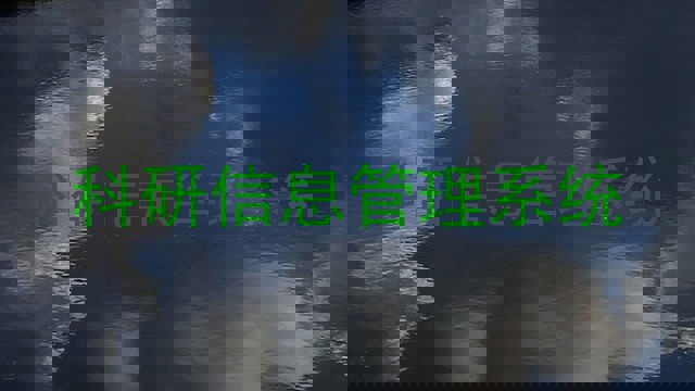 科研信息管理系统