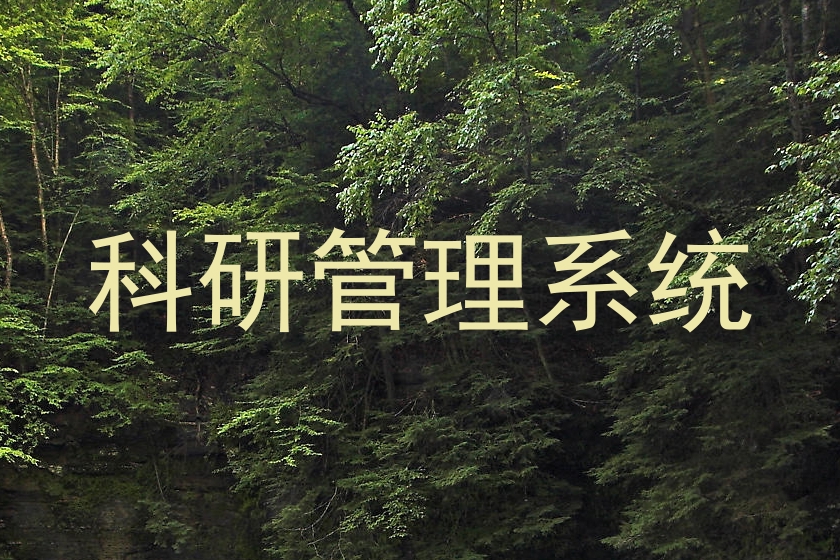 科研管理系统