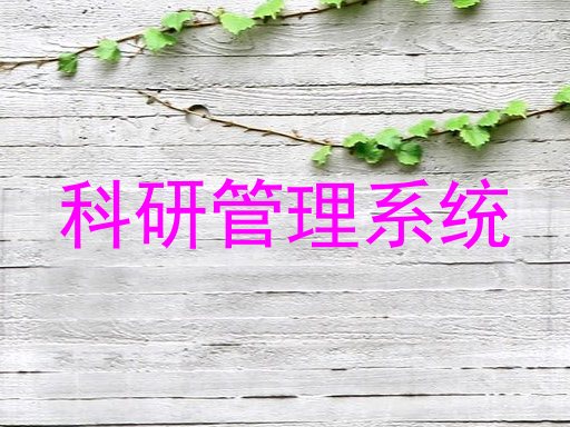 科研管理系统